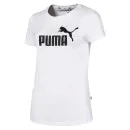 Puma ESS Logo Damen T-Shirt weiß