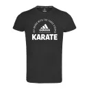 adidas Community T-Shirt Karate schwarz