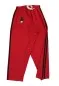 Preview: Arnishose universal martial arts trousers in red with black stripes