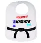 Preview: Slabbetje Mini Karate Jongen 35x24 cm