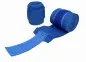Preview: Boxbandagen elastisch 250 cm für Boxhandschuhe blau