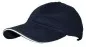 Preview: Two-coloured cap with brushed cotton