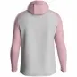 Preview: JAKO hooded jacket Iconic soft grey/dusky pink