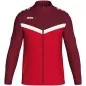 Preview: JAKO Polyesterjacke Iconic rot/weinrot