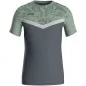 Preview: JAKO T-Shirt Iconic, anthra light mintgrün soft gre 13-JA6124852