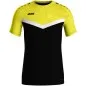 Preview: JAKO T-Shirt Iconic, schwarz soft yellow 13-JA6124808