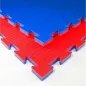 Preview: Vechtsportmat Tatami K20L rood/blauw 100 cm x 100 cm x 2 cm