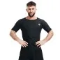 Preview: T-shirt de sudation à manches courtes noir RDX Saunashirt