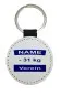 Preview: Key ring round imitation leather Judo Backnumber