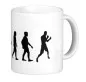 Preview: White mug printed with Boxing Evolution