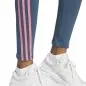 Preview: adidas Leggings Femmes High Waste Future Icons 3-Stripes turquoise foncé