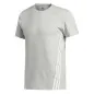Preview: adidas Hommes T-Shirt Aero 3S CW TEE gris recto