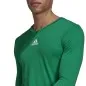Preview: adidas Techfit T-shirt long sleeve Team Base green