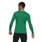 Preview: adidas Techfit T-shirt long sleeve Team Base green