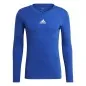 Preview: T-shirt adidas Techfit manches longues Team Base bleu royal 13-ADIGK9088