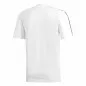 Preview: adidas T-shirt white with shoulder stripes