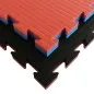 Preview: Tatamimåtte JJ30J rød/blå 100 cm x 100 cm x 3 cm