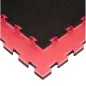 Preview: Tatamimåtte JJ30J rød/sort 100 cm x 100 cm x 3 cm