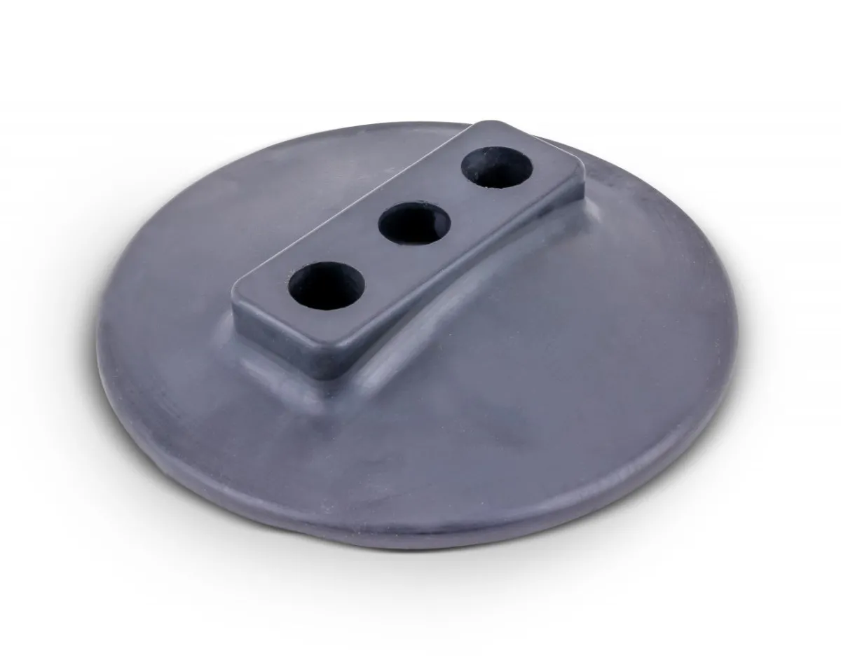 Rubber base for coordination bars