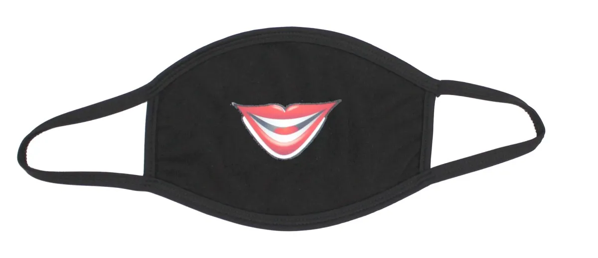 Mouthguard cotton black with Joker mouth