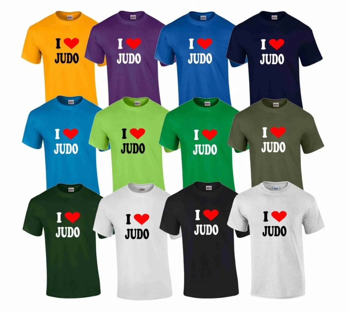 T-shirt Ik hou van judo