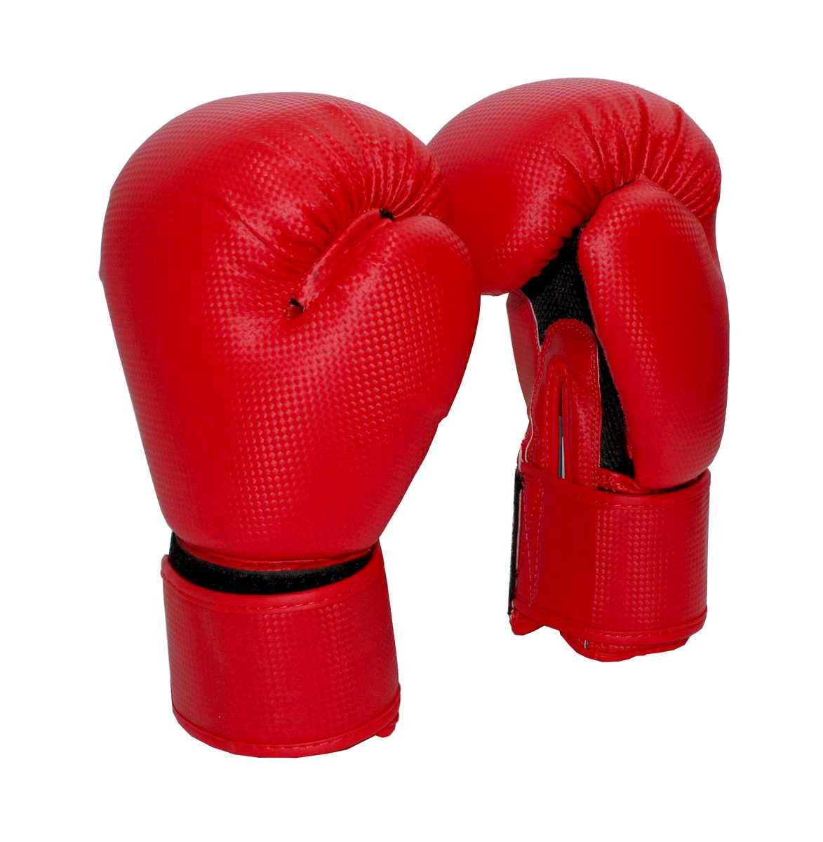 Boxhandschuhe Carbon rot Hand-Innenfläche Mesh mit