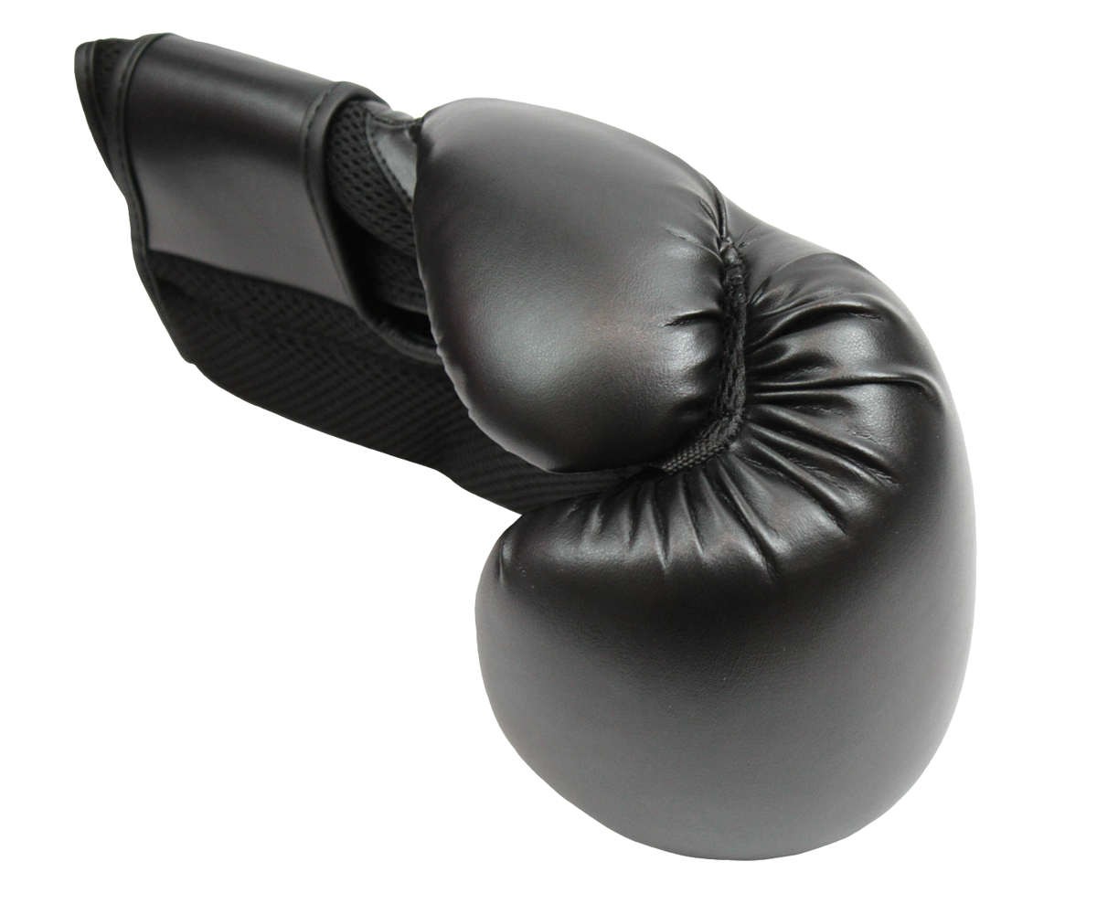 Boxhandschuhe schwarz für Kinder Jugendliche und