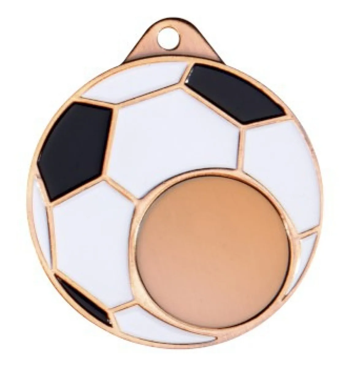 Medalla de fútbol, diámetro 50 mm