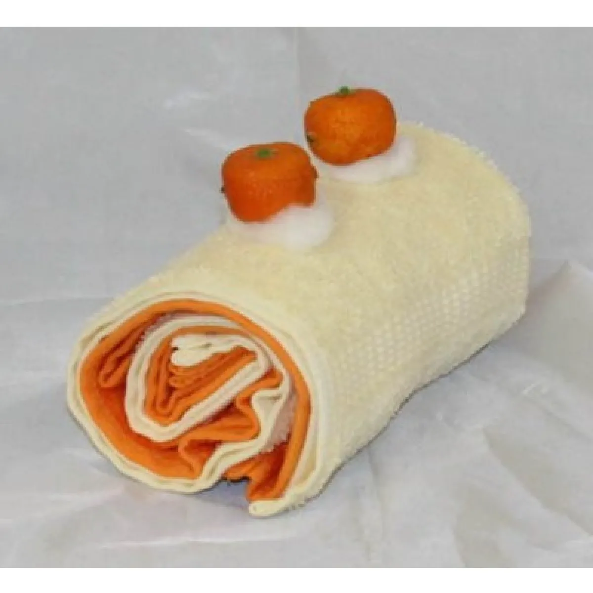 Håndklædekage Håndklæderulle mandarin