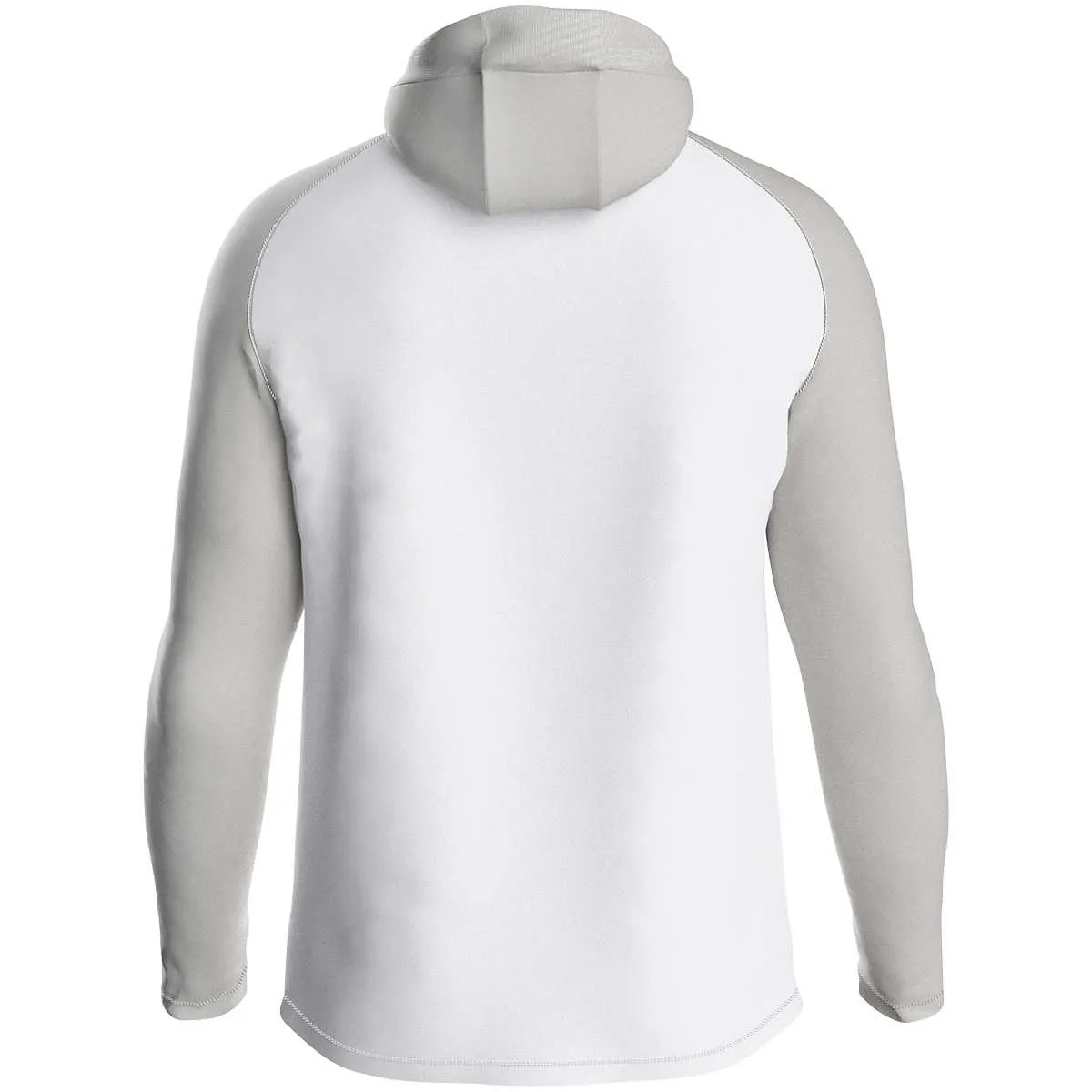 JAKO hooded jacket Iconic white/soft grey/light grey