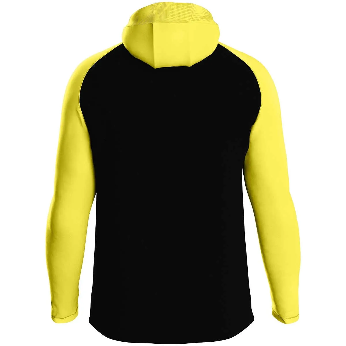 JAKO hooded jacket Iconic black/soft yellow