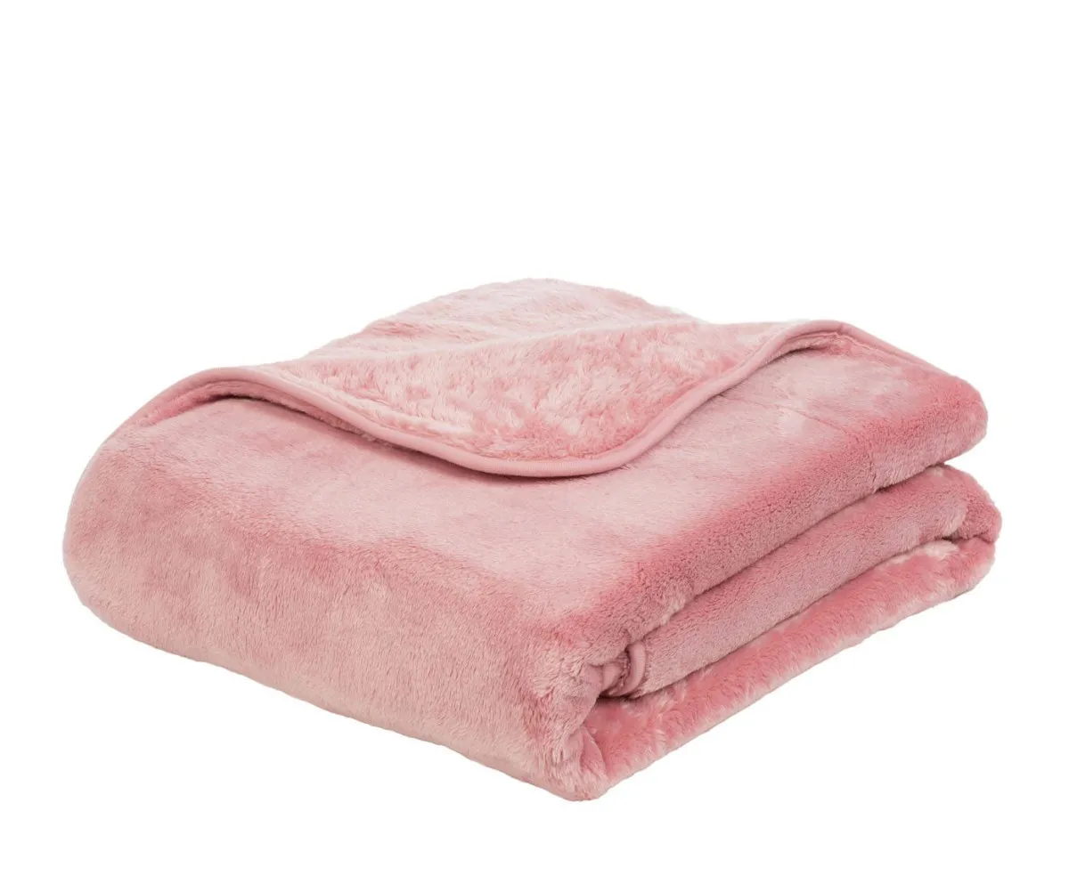 Microfleece home and sleeping blanket Cashmere-feeling 130x170 cm