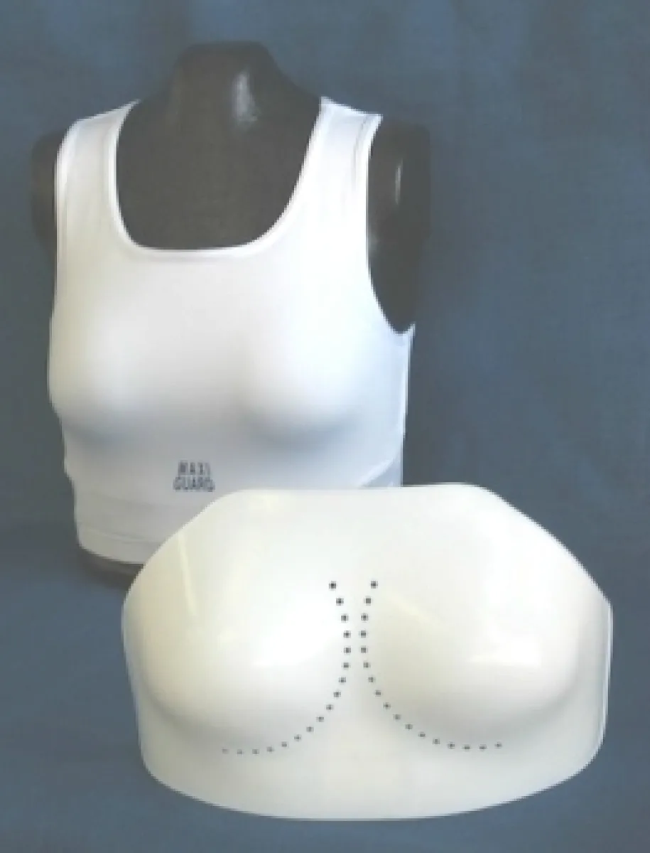 Dames borstbeschermer top voor Maxi Guard