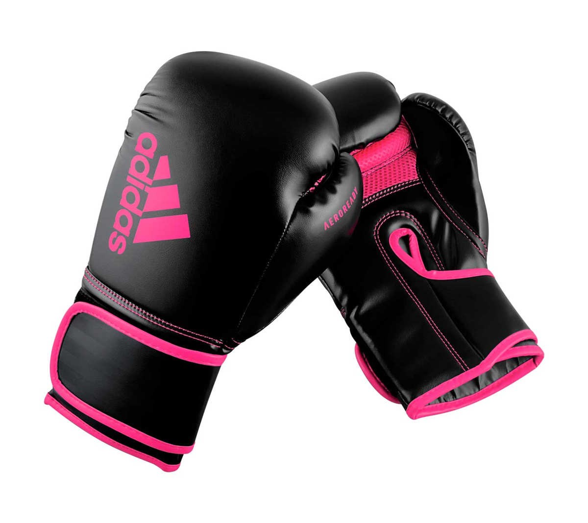 adidas 80 Hybrid schwarz-pink Boxhandschuhe