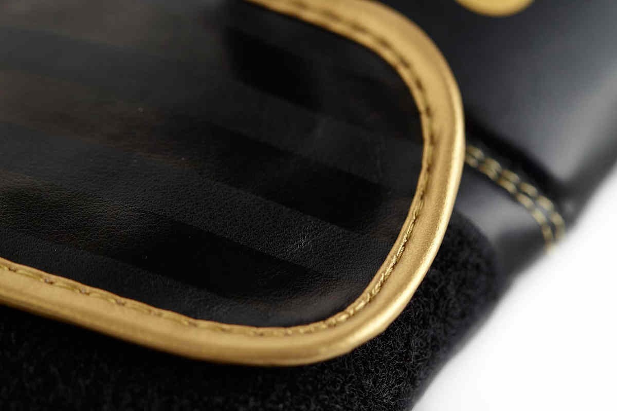 adidas schwarz-gold Boxhandschuhe Hybrid 80