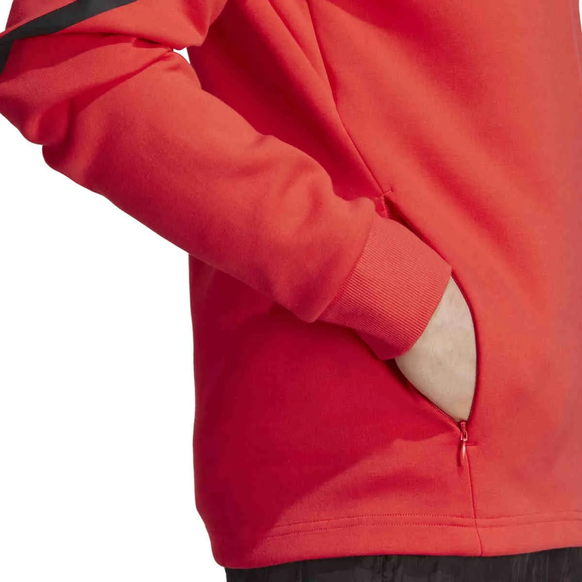 Veste à capuche adidas Designed 4 Gameday rouge clair