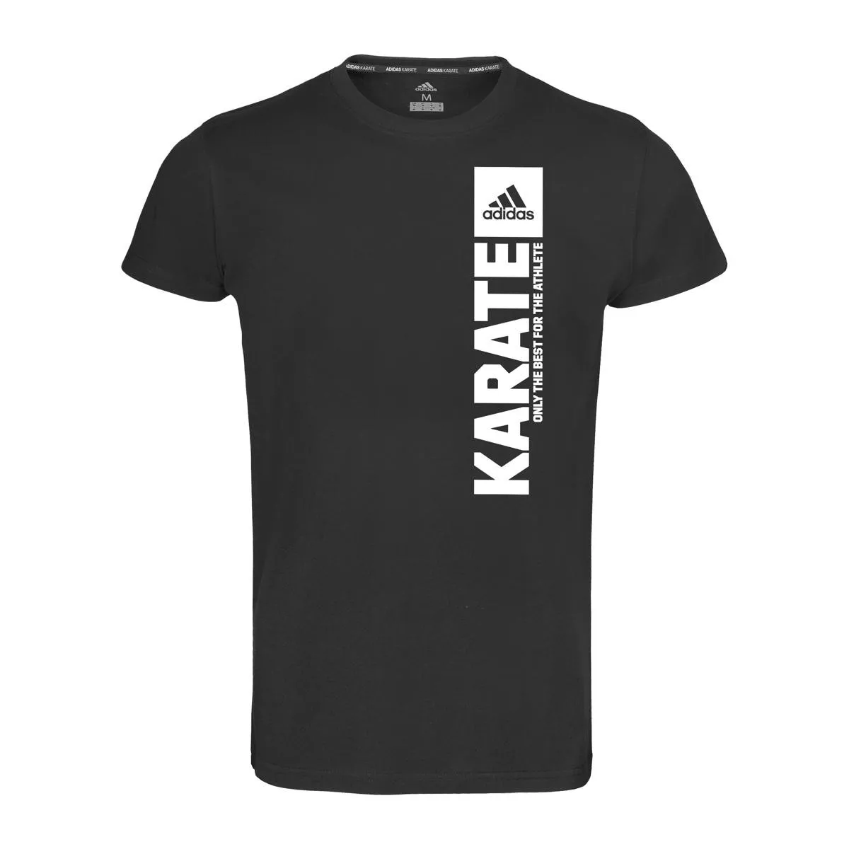 adidas Karate T-Shirt verticaal zwart