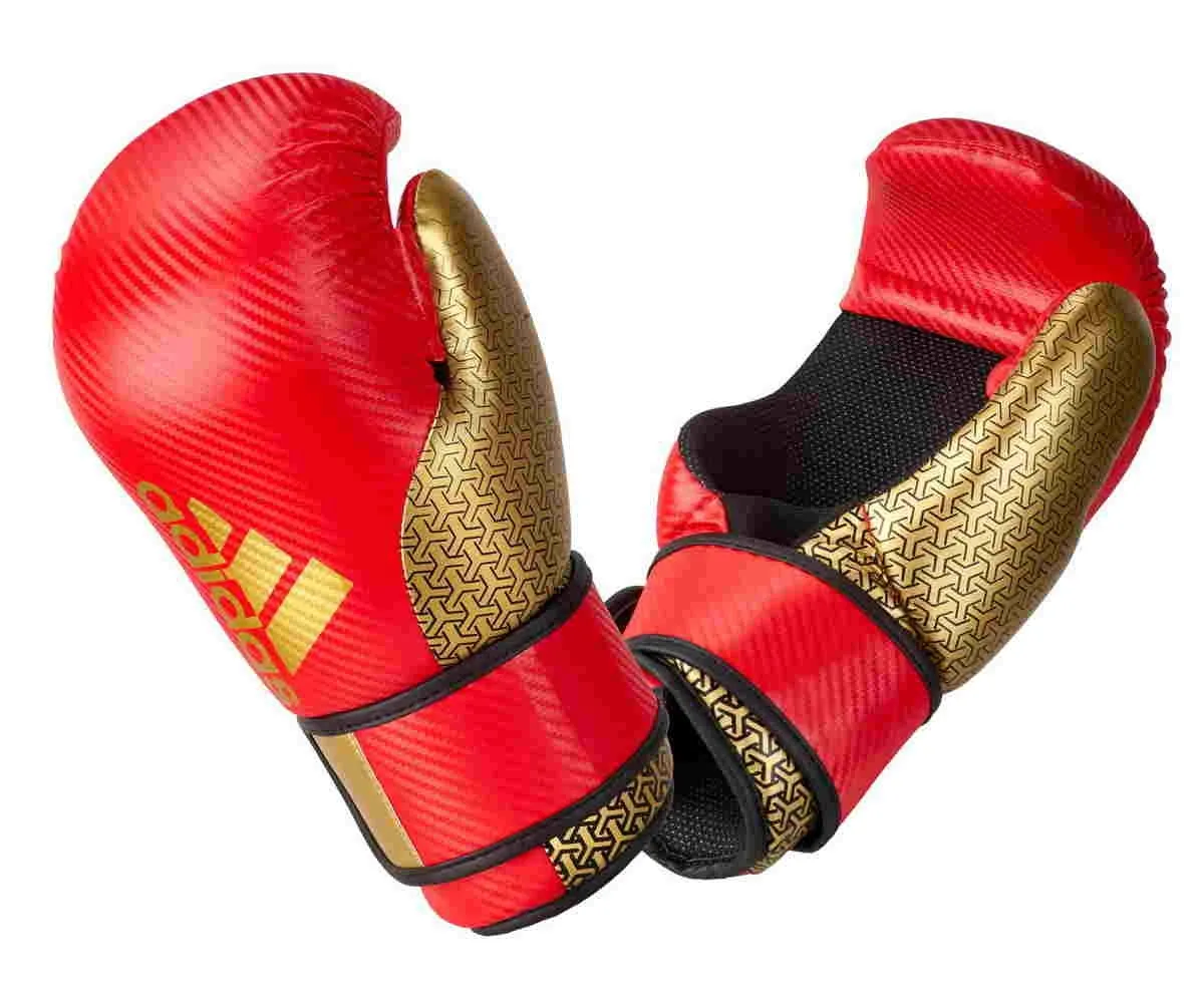 adidas Pro Point Fighter 300 Kickbokshandschoenen rood|goud
