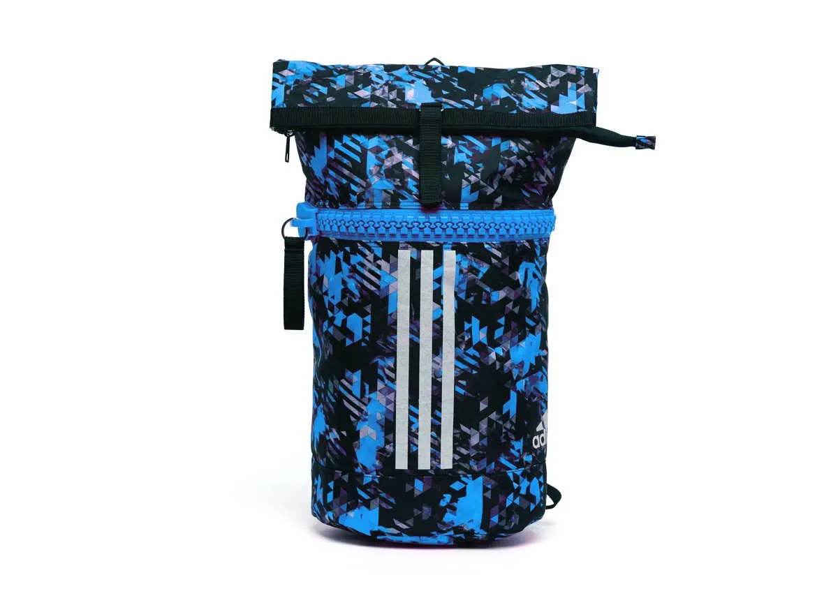 adidas duffel bag - sportsrygsæk camouflage blå