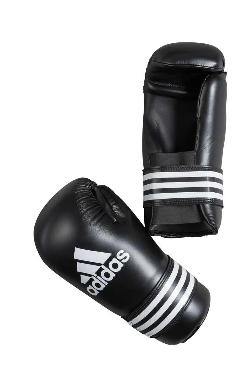 adidas Semi Contact Kickboxing-handsker sort