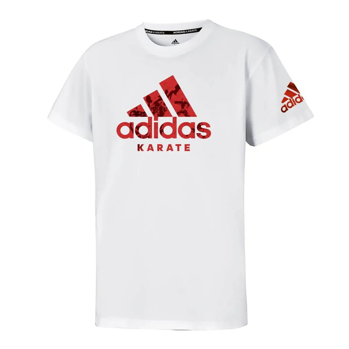 adidas T-Shirt Karate wit Teken van Sport