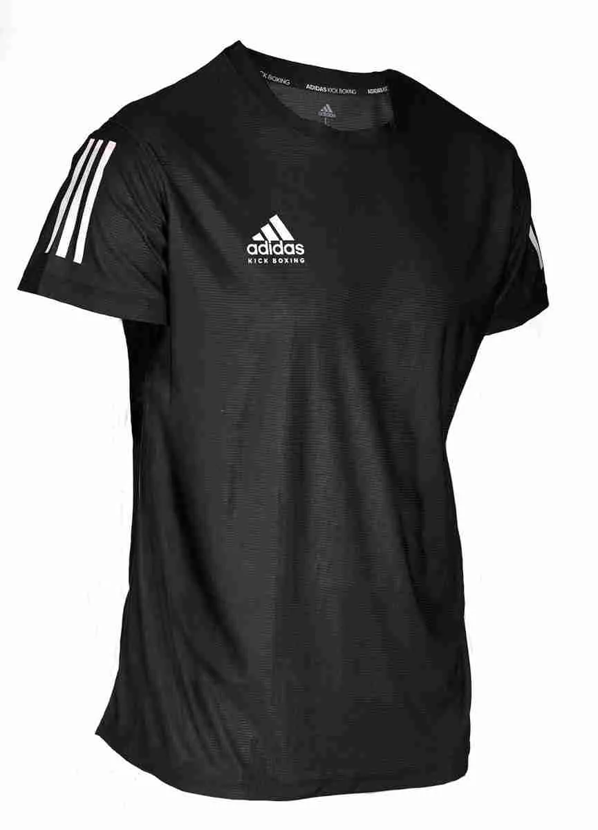 adidas T-Shirt Kick Boxing noir | blanc