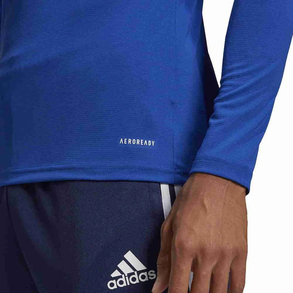 T-shirt adidas Techfit manches longues Team Base bleu royal