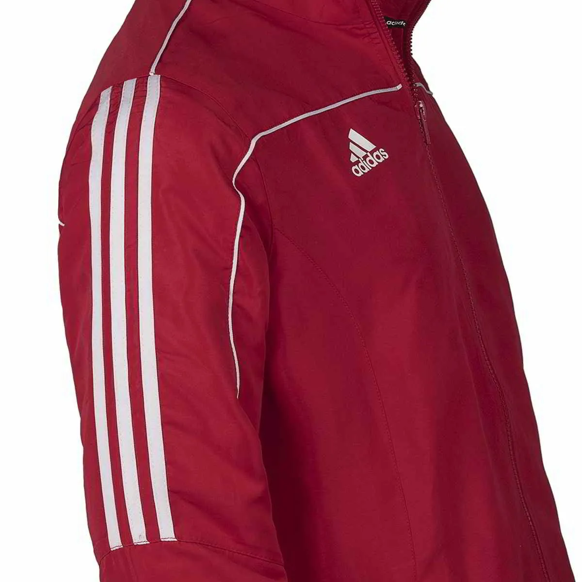 adidas tracksuit jacket red