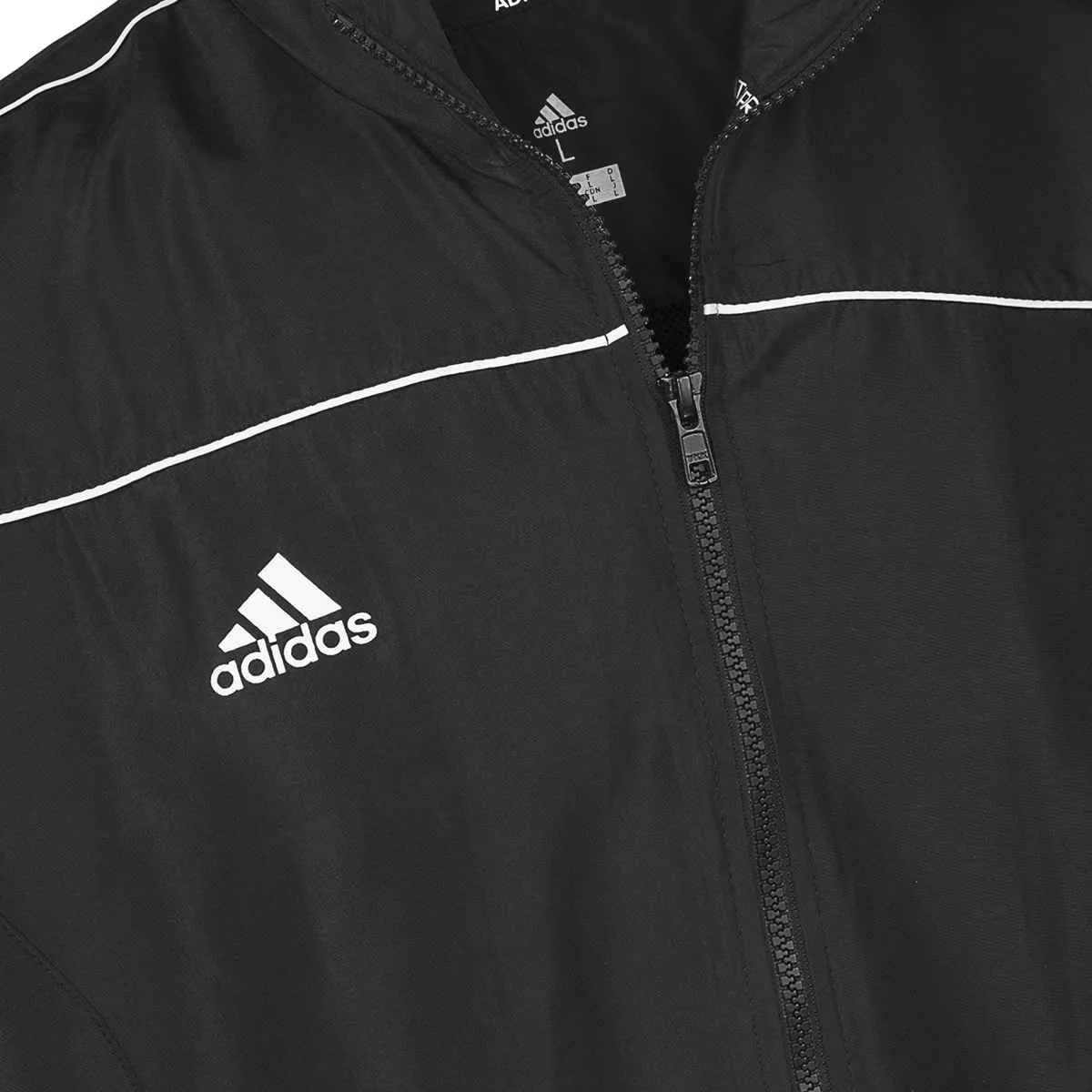 adidas training jacket black