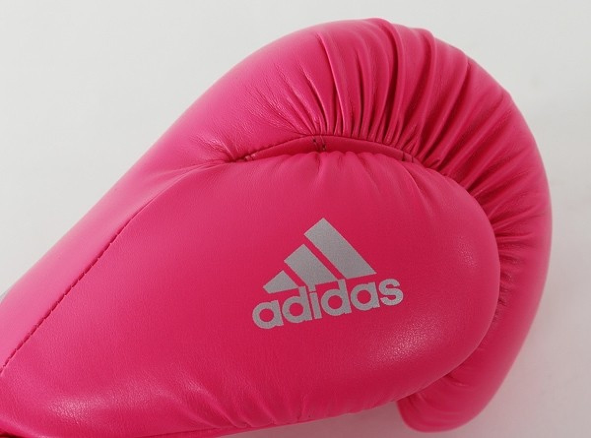 adidas Speed 50 pink/silber Boxhandschuhe | Kinderboxhandschuhe