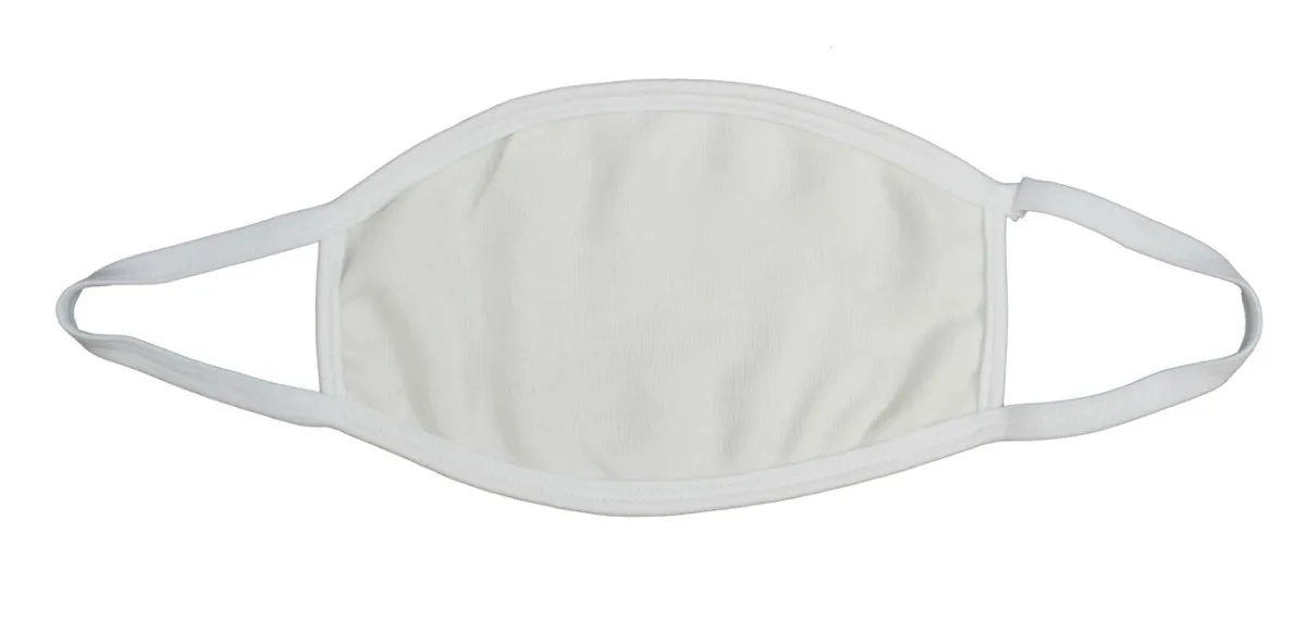Mouth and nose mask cotton beige