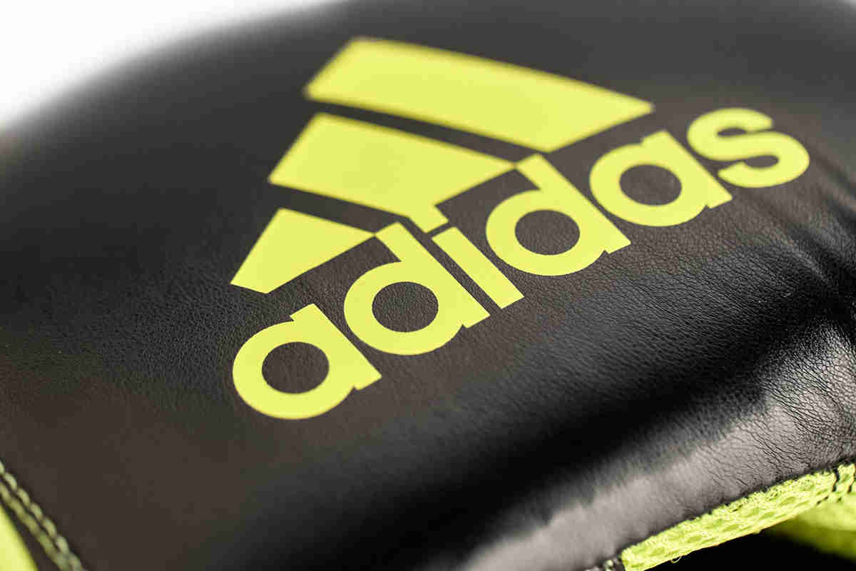 Boxhandschuhe 80 schwarz-gelb Hybrid adidas