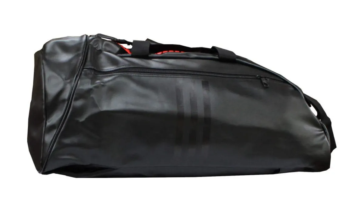adidas Sporttasche - Sac à dos de sport noir/rouge similicuir