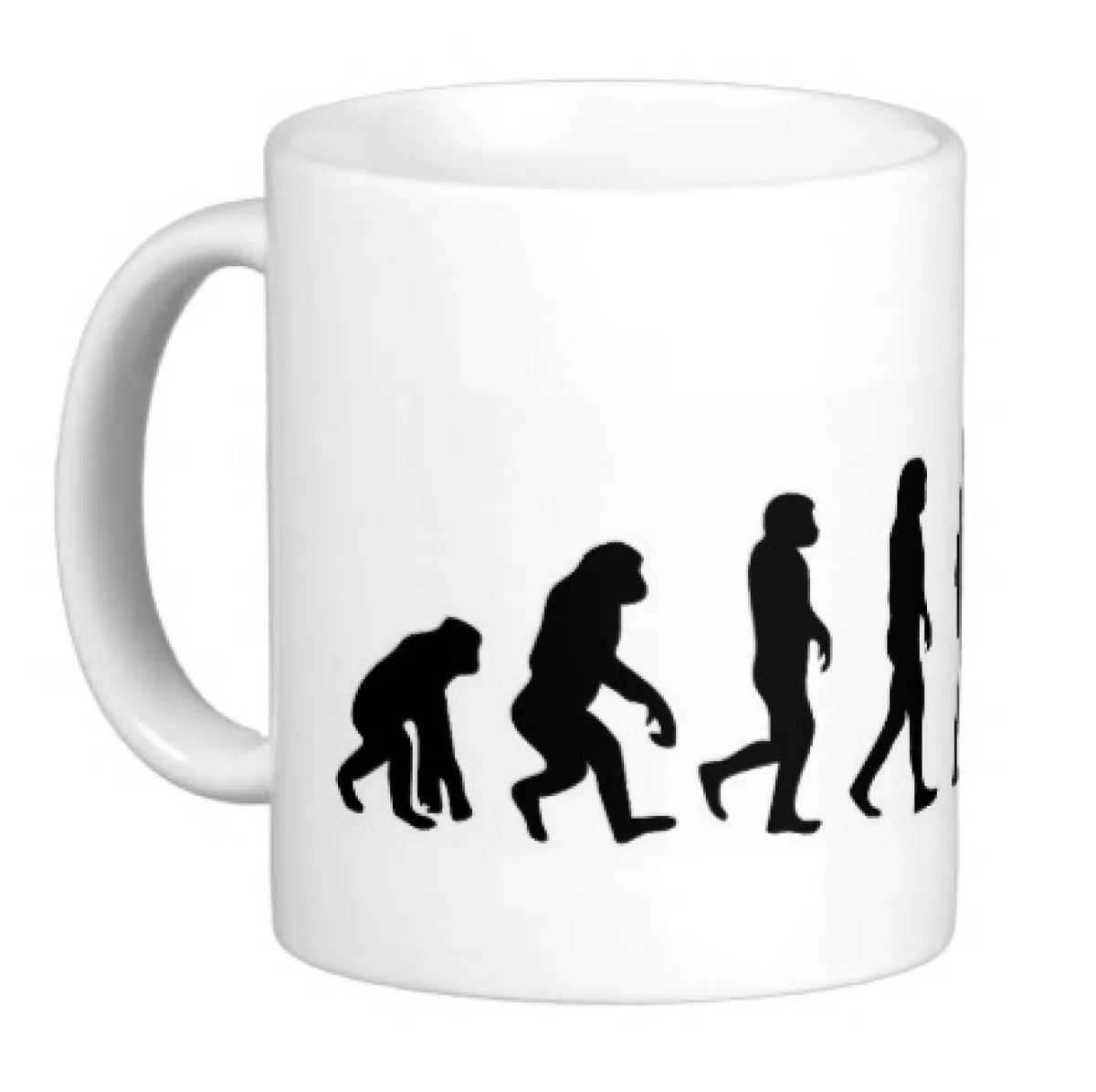 Mug white printed with Judo Evolution
